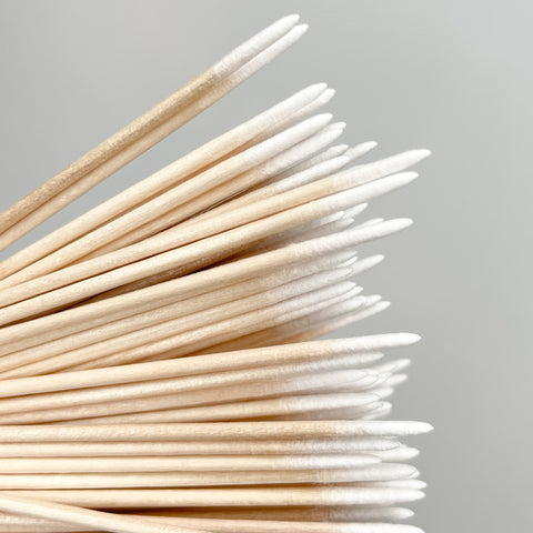 Wooden Pointy Sticks With Cotton